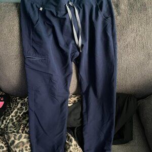 Figs Blue Joggers with Comfort Fit and Stylish Design